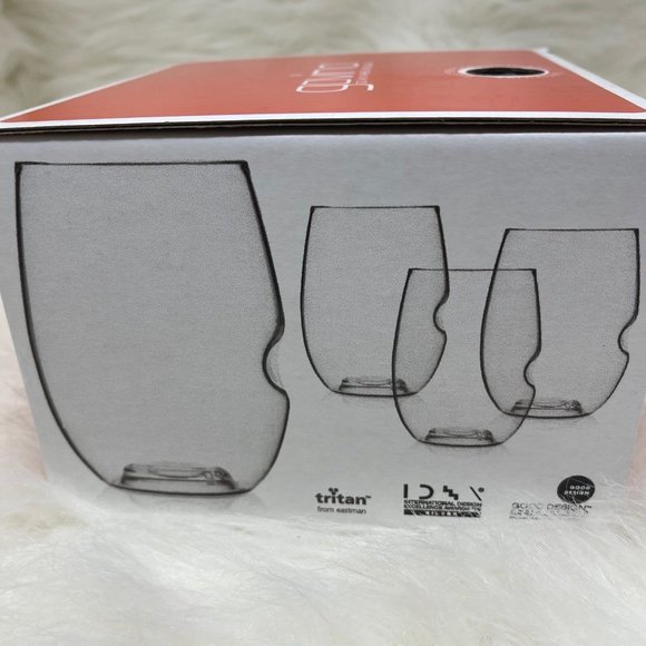 Govino Go Anywhere Wine Glasses Plastic Set of 4 - Picture 4 of 5